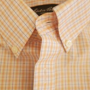 Eddie Bauer Men's Button down Collar Short-Sleeved Wrinkle Resistant Shirt